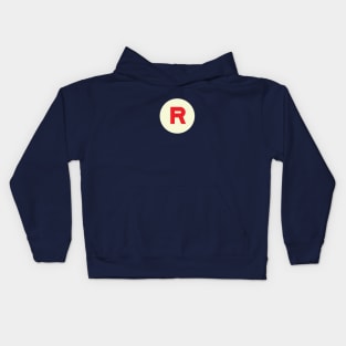 Vintage R Monogram Kids Hoodie